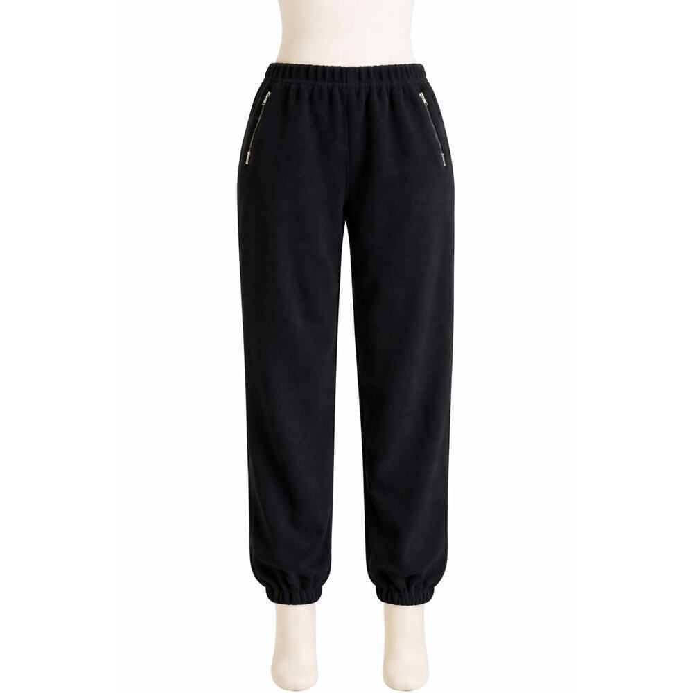 Patagonia Synchilla Fleece Pants Black Women’s Large Cozy Outdoor